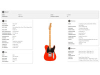 Fender Player II Telecaster Maple Fingerboard Coral Red Fender Player II Telecaster Maple Fingerboard Coral Red